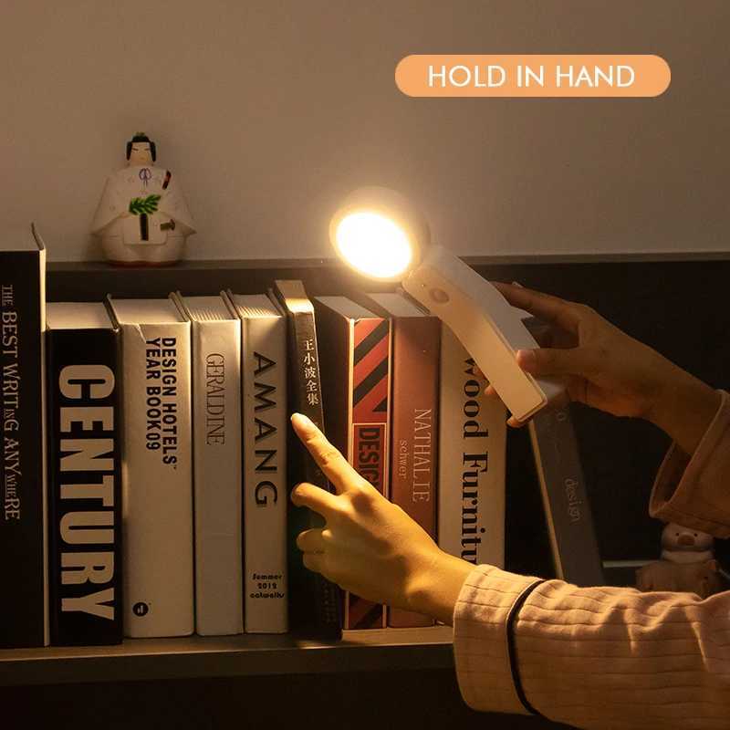 Motion Sensor Wall Lamp PIR LED Night Light Cabinet Light USB Rechargeable Portable Lamp Bedroom Closet Stairs Desk Lighting M251126