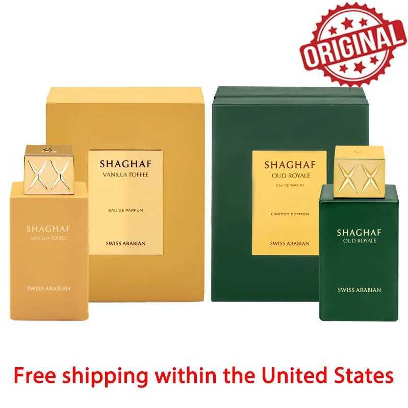 75ml Swiss Arabian Shaghaf Eau de Parfum Perfume Lasting Woody Spicy Pheromones Perfumes Oud Luxury Products From Dubai C251126