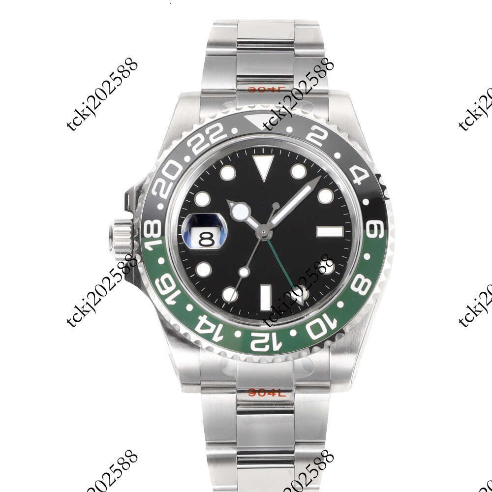 Iced Out Fashion Watch Mechanical Movement Glass 10ATM Casual Luminous Water Resistant high quality Watches For Men