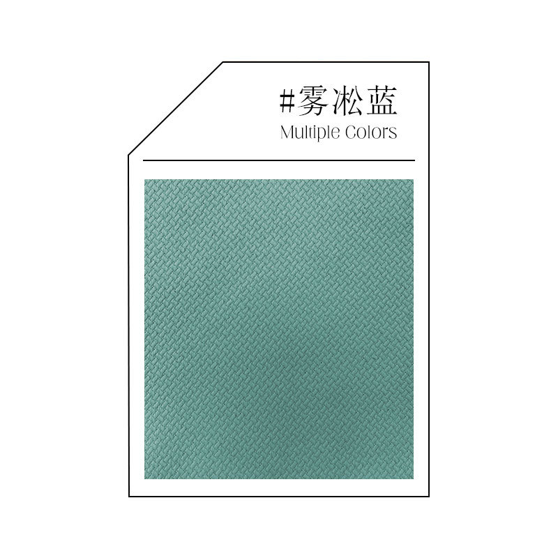 T0429 milk tea color simple cotton and linen high blackout curtains home decoration hotel project bedroom double-sided jacquard mira cotton curtain