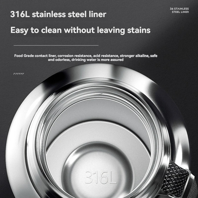 15L Thermos For Tea Stainless Stee Insulated Coffee Bottle Water Bottles Vacuum Flask Mug Thermal Containers Cup 251114 W260226