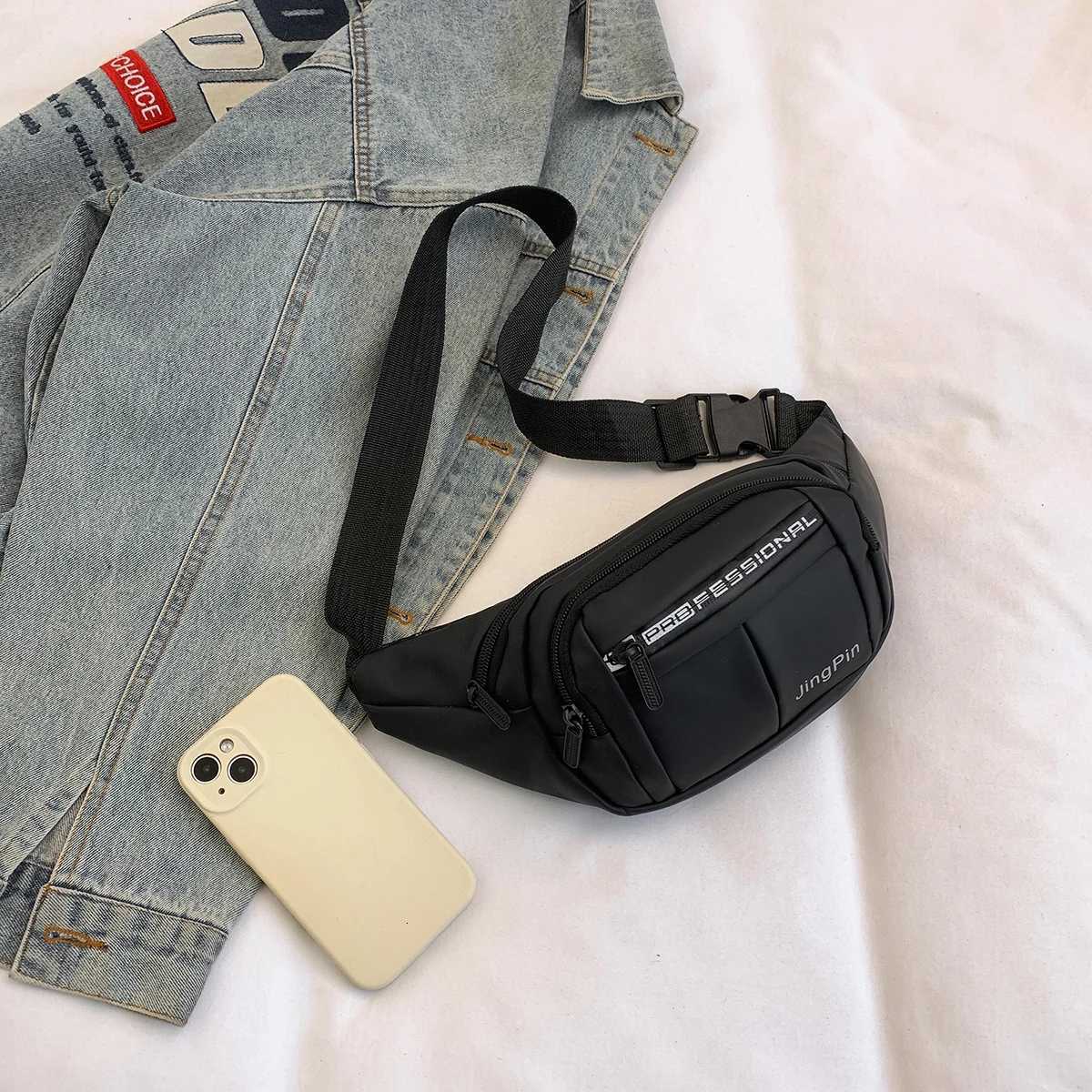 Fanny Pack Small Crossbody Bags Waist Bag Pockets Sling Chest Bag Travel Sport Shoulder Pack Messenger Bags Purse Belt BagT251126