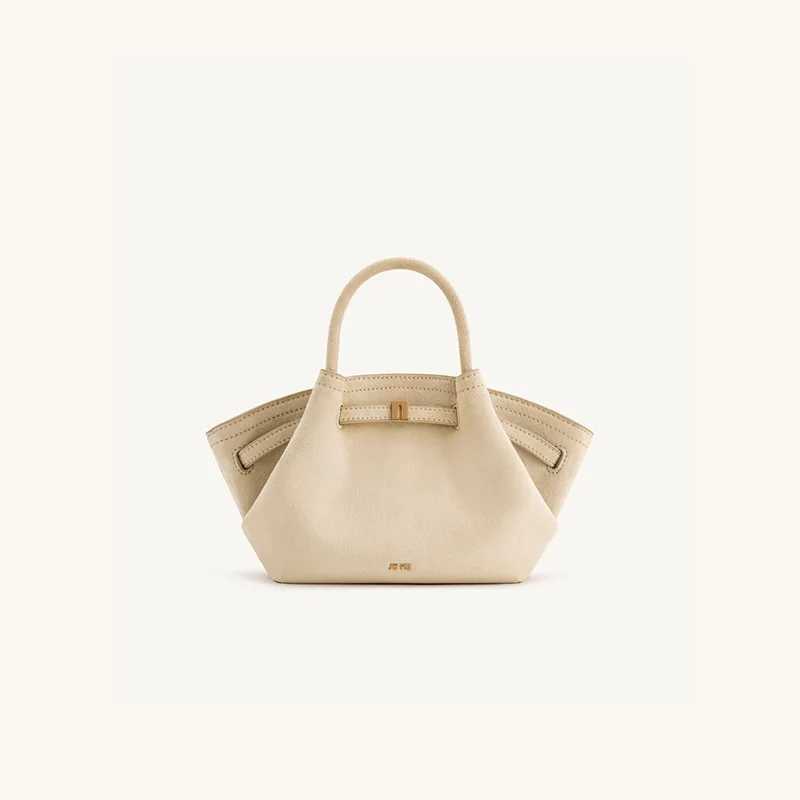 Jw Pei Dumpling Bun New Womens Shoulder Cross Bag High Quality Handheld Small Bag Womens Smedium Artificial Suede Handbag W250425