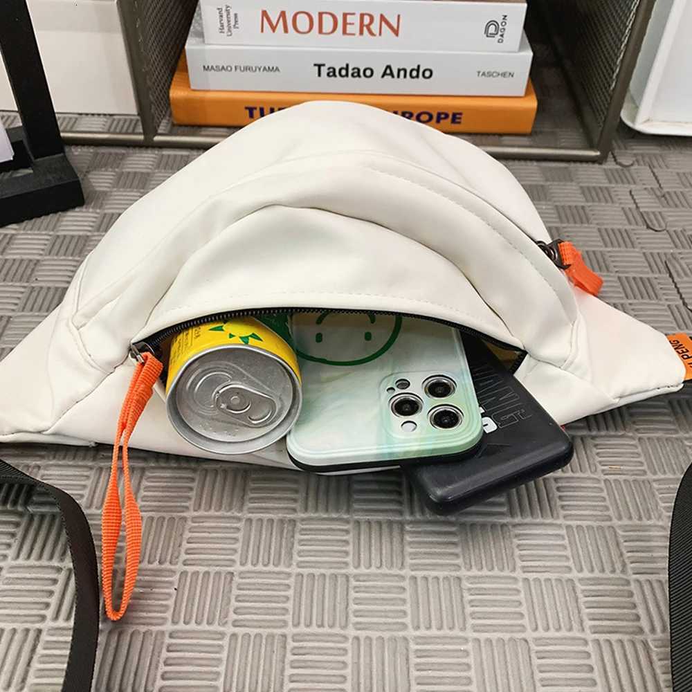 Water Repellent Fanny Pack Crossbody Chest Waist Bag with Zipper Pouch Adjustable Strap for Travel Running Hiking CyclingT251126