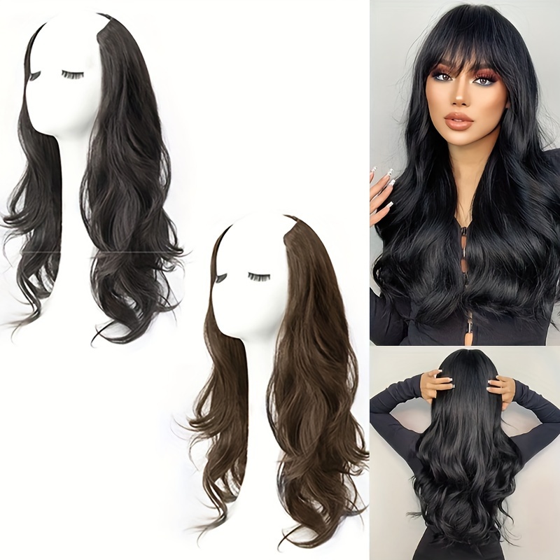 Elasticity & Volume Curly Synthetic Hair Pieces Ladies' Easy-to-Wear Pin-Up Style Perfect For Festive Occasions