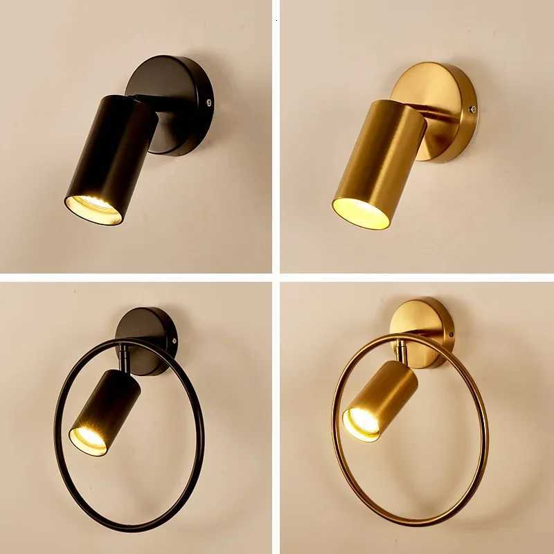 Modern Led Wall Lamp Nordic Lighting Fixture Living Bedroom Bedside Sconces Minimalist Living Dining Room Spotlight Gold Lights M251126