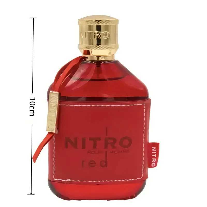 100ml Crimson Perfume Leather-Trimmed Gold-Capped Eau De Parfum Bold Opulent Vibrant Intense Long-Lasting Fragrance Spray C251126