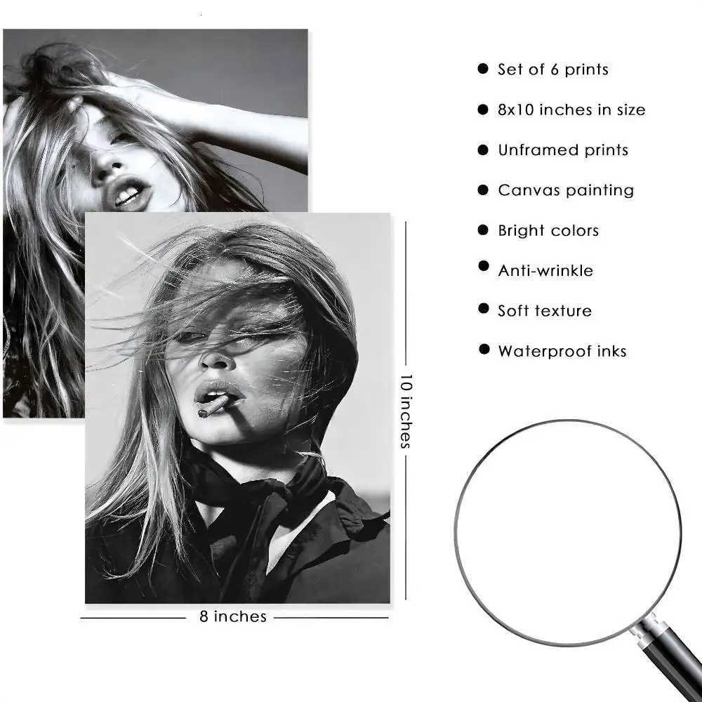 Vintage K-Kate Moss Picture Poster High Quty Print Home Decor Wall Art Mural Room Bar Decoration Y251126