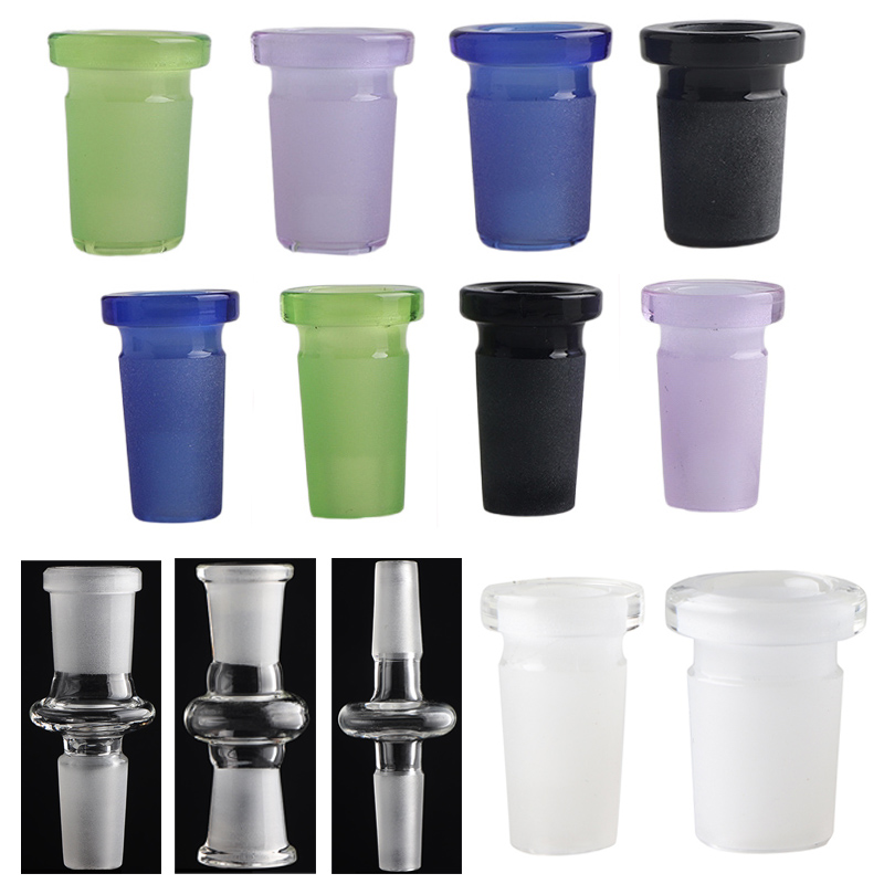 Glass Adapter Converter Female Male 10mm 14mm 18mm Adapters For Full Weld Beveled Edge Quartz Banger