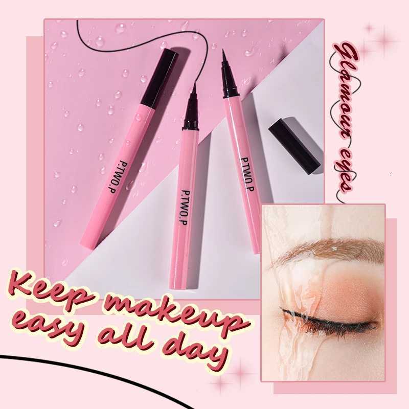Professional Liquid Eyeliner Cat Style Pen Long-lasting Quick Drying Anti-sweat Waterproof Smooth Matte Black Eyeliner MakeupsT251126
