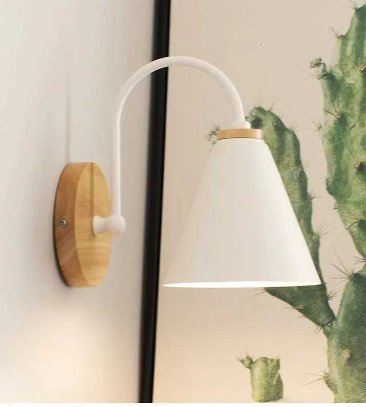 Hot Selling Aisle Lamp Simple Bedroom Bedside Wall Lamp Nordic Living Room Indoor Corridor Study Background Curved Wall Lamp M251126