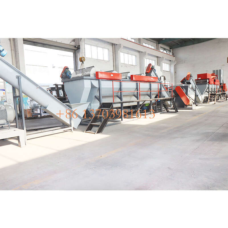 Plastic Film Washing Recycling Line for PP PE Materials