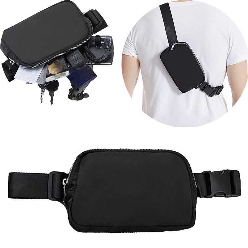 Sports waist pack Yoga Storage Bag Neutral Mini Workout Running waterproof chest Bag Diagonal fashion waist packT251126