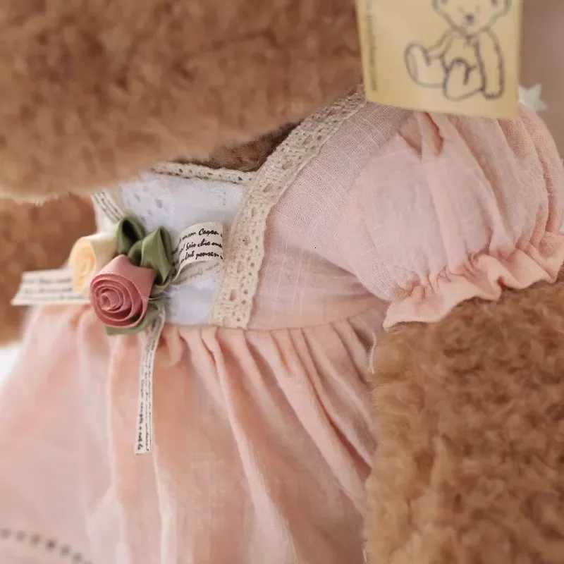 1pc 45cm cute Teddy Bear Plush Toys Stuffed Doll Teddy Bear with clothes kidz children gifts girl christmas presents C251202