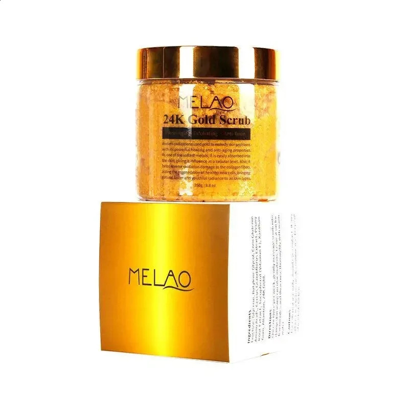 24k Gold Facial Mask Exfoliating Body Scrub Anti Acid Treatment Anti Wrinkle Whitening Female Skin Care Product 250424