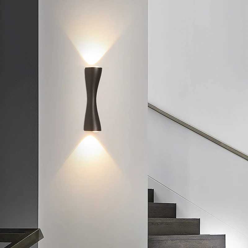 6W LED Indoor Outdoor Wall Light Bedroom Bedside Lamp Wall Decoration for Home Living Room Sconce Corridor Restaurant Bathroom M251126