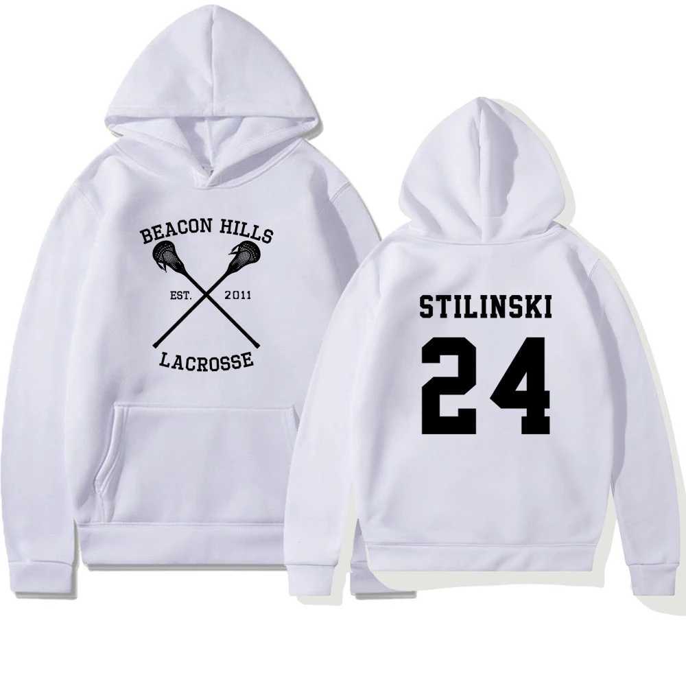 Teen Wolf Hoodie Beacon Hills Lacrosse Hoodie Stilinski 24 Teen Wolf Hooded Sweatshirt Dylan Obrien Unisex Teen Wolf Hoodies J251136