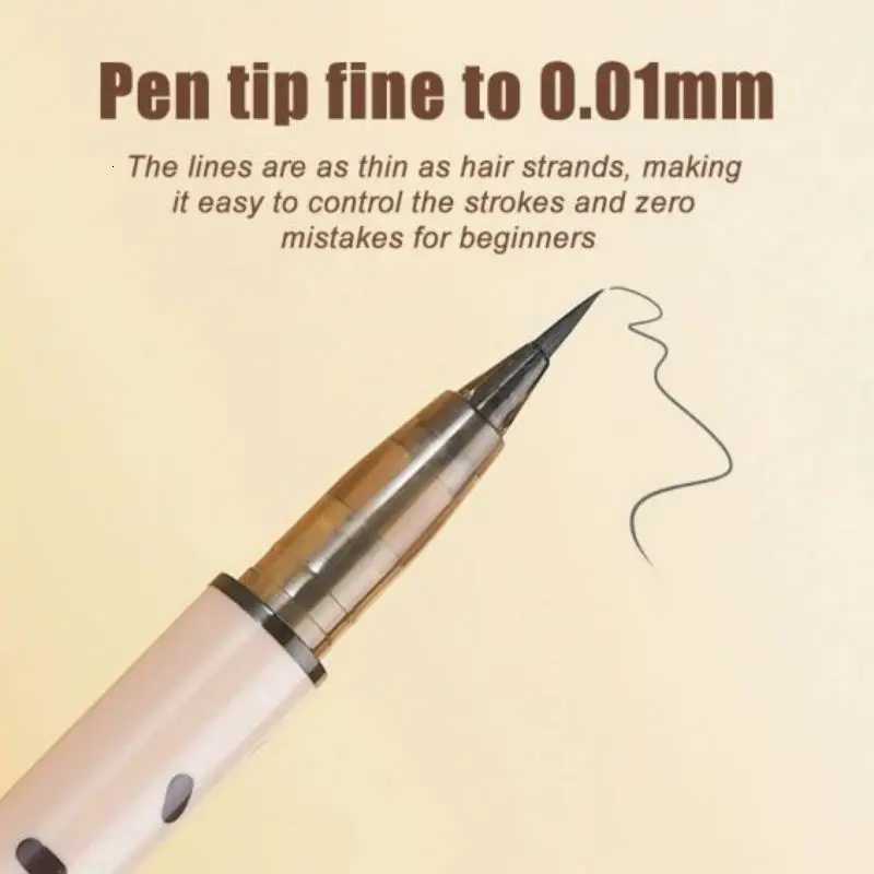 Eyelash Pencil Long Lasting Waterproof Perspirant Resistant Fine Head Non Smudging Eyelash Laying Silkworm Liquid EyelinerT251126