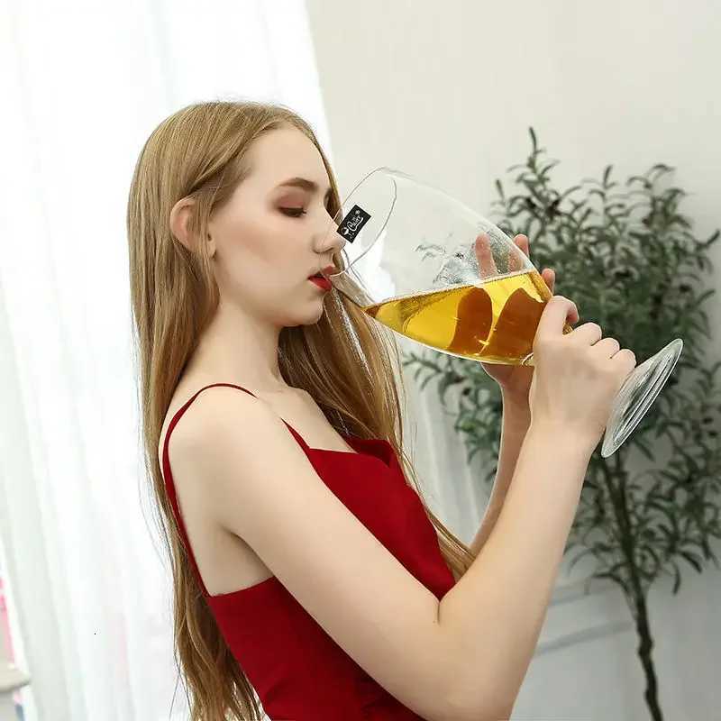 6000ml Life Size Wine Glass Beer Cup Champagne Glass Goblet Giant Cup C251126
