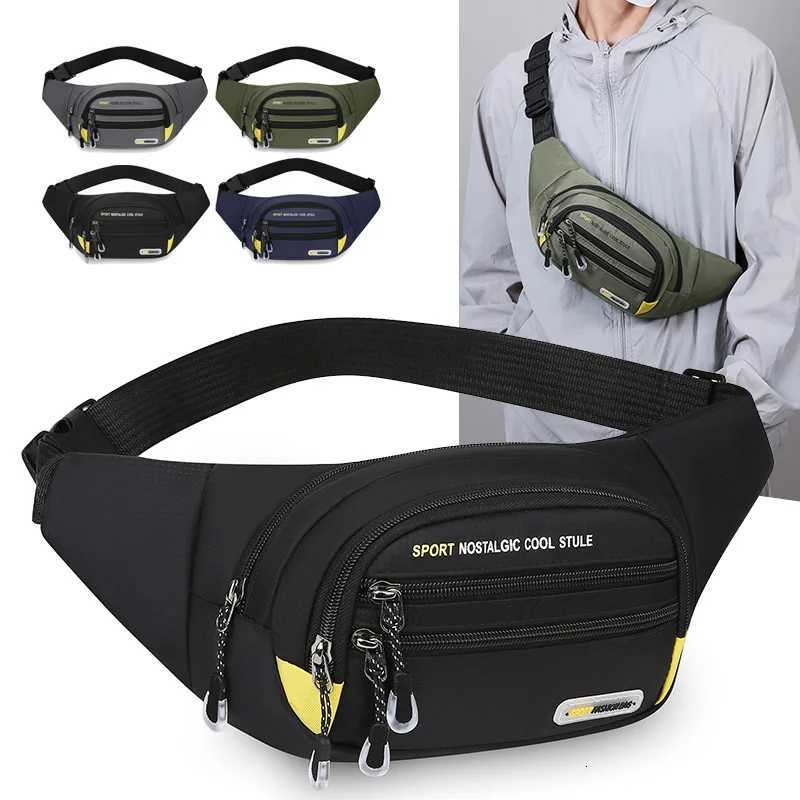 Unisex Mobile Waist Bag - Large Capacity Water-Resistant Durable for Work Travel Fashion Crossbody Pack Sports BagT251126