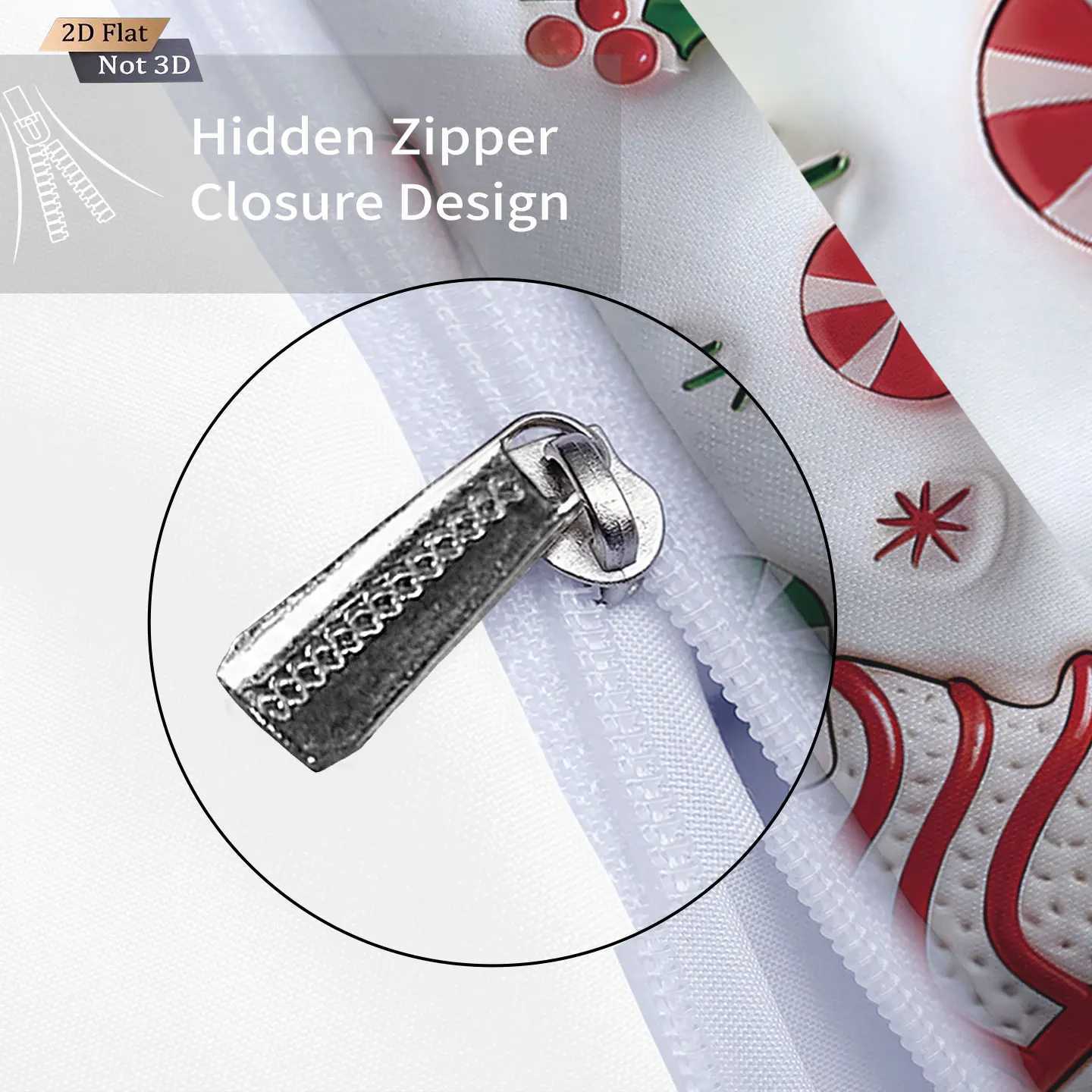 Christmas 3pcs red Christmas tree printed coreless bedding set comfortable multi size bedroom and dormitory duvet covers machine washable Y251126