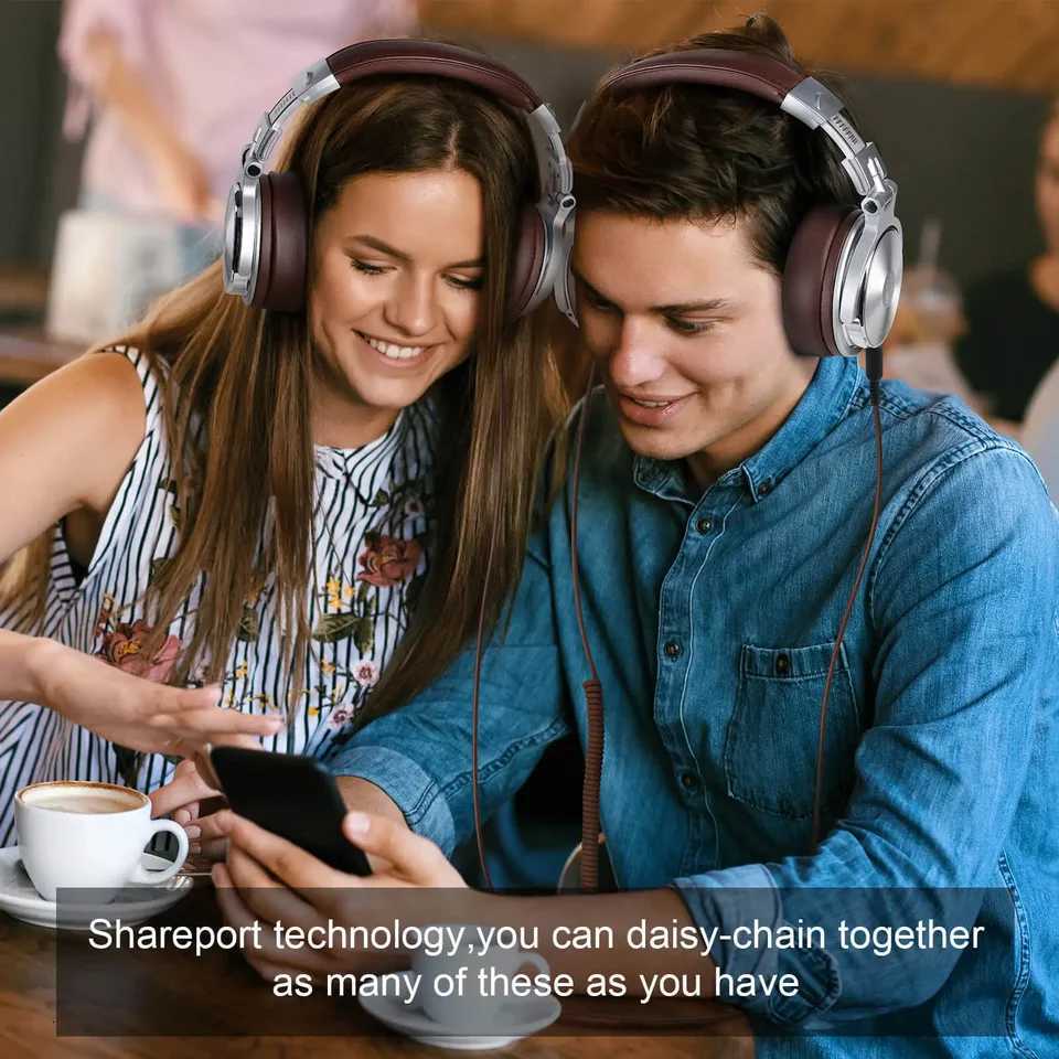 Oneodio Wired HiFi Headphones Professional Studio DJ Headphones With Mic Over Ear Hi-Res Headset Monitoring For AMP Guitar PhoneM251126 - view 4