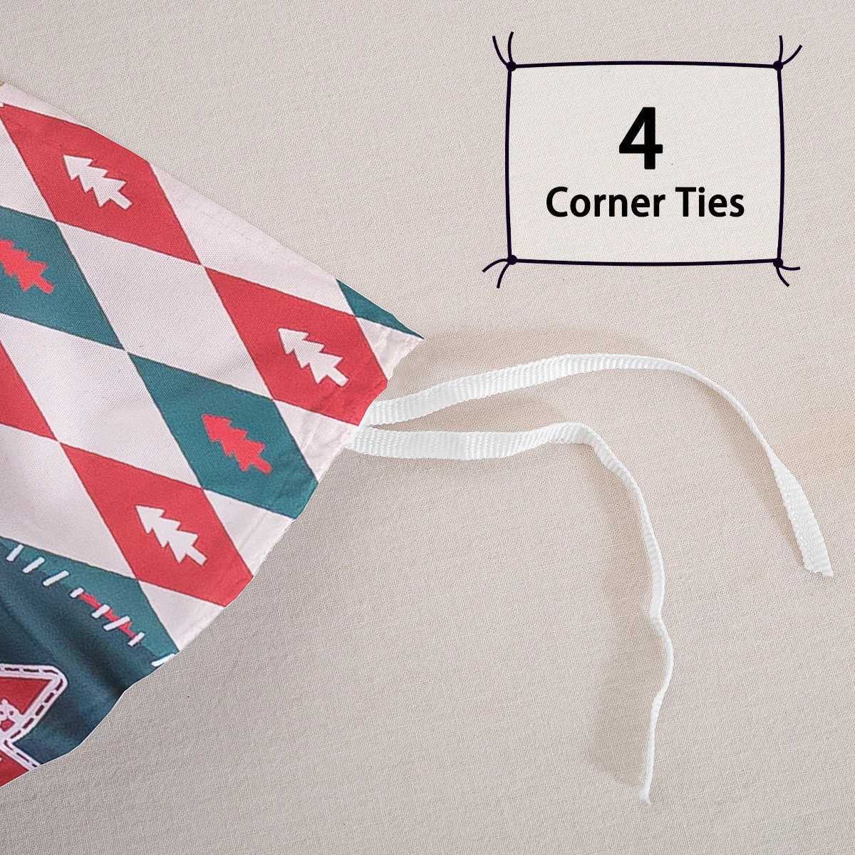 Christmas 3pcs/set Christmas Reindeer Snowman Bedding Set Includes 1 Duvet Cover And 2 Pillowcases Soft And Skin-Friendly Y251126