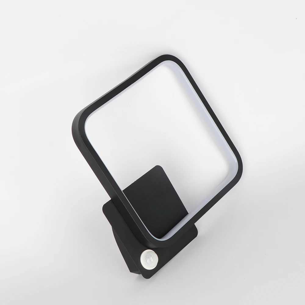 15W LED Wall Light With Human Motion Sensor Aluminum AC220-240V For Indoor Living Room Bedroom Corridor Staircase Aisle Lighting M251126