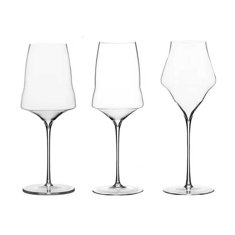 Josephinen Style Luxury Superior Quty Crystal Wine Glass 05mm Extremely Thin Handmade Flawless Champagne Cup C251126