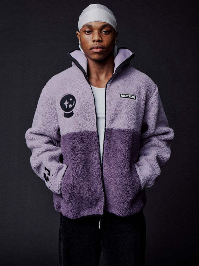 Designer Men's Hoodies Polar Fleece Ninja Mask Zipper With Personalized Embroidery Fashion Brand Rhinestone Jeans Set Hip-hop Retro Trend Y2K Men