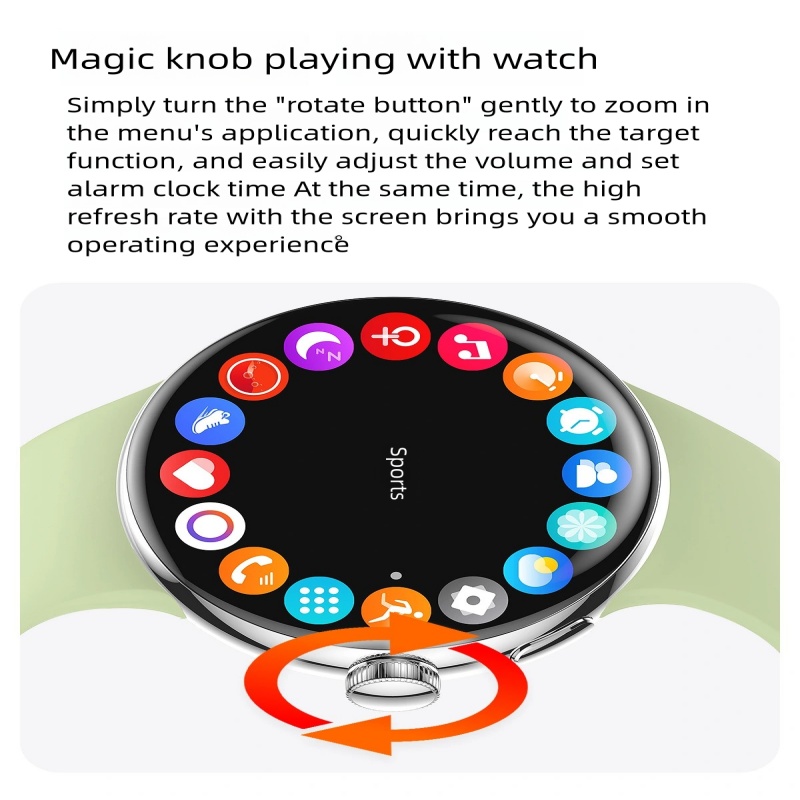Google Pixel color screen smart watch for women | AI sleep quality analysis, menstrual period reminder, Bluetooth call and exercise mode free shipping