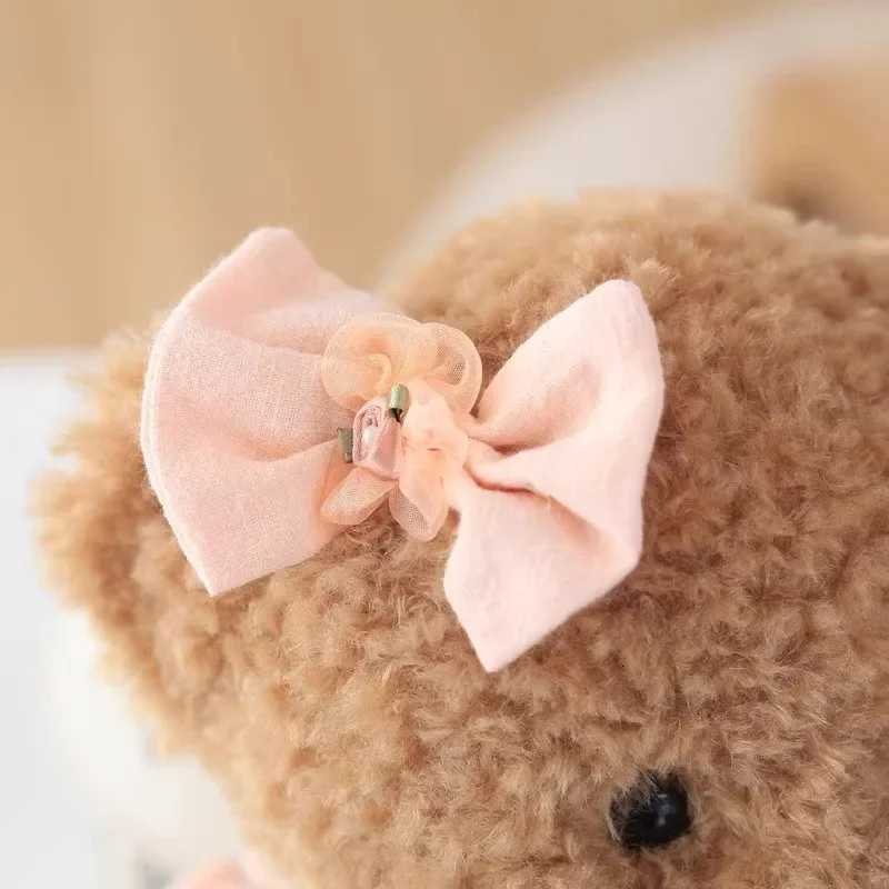 1pc 45cm cute Teddy Bear Plush Toys Stuffed Doll Teddy Bear with clothes kidz children gifts girl christmas presents C251202