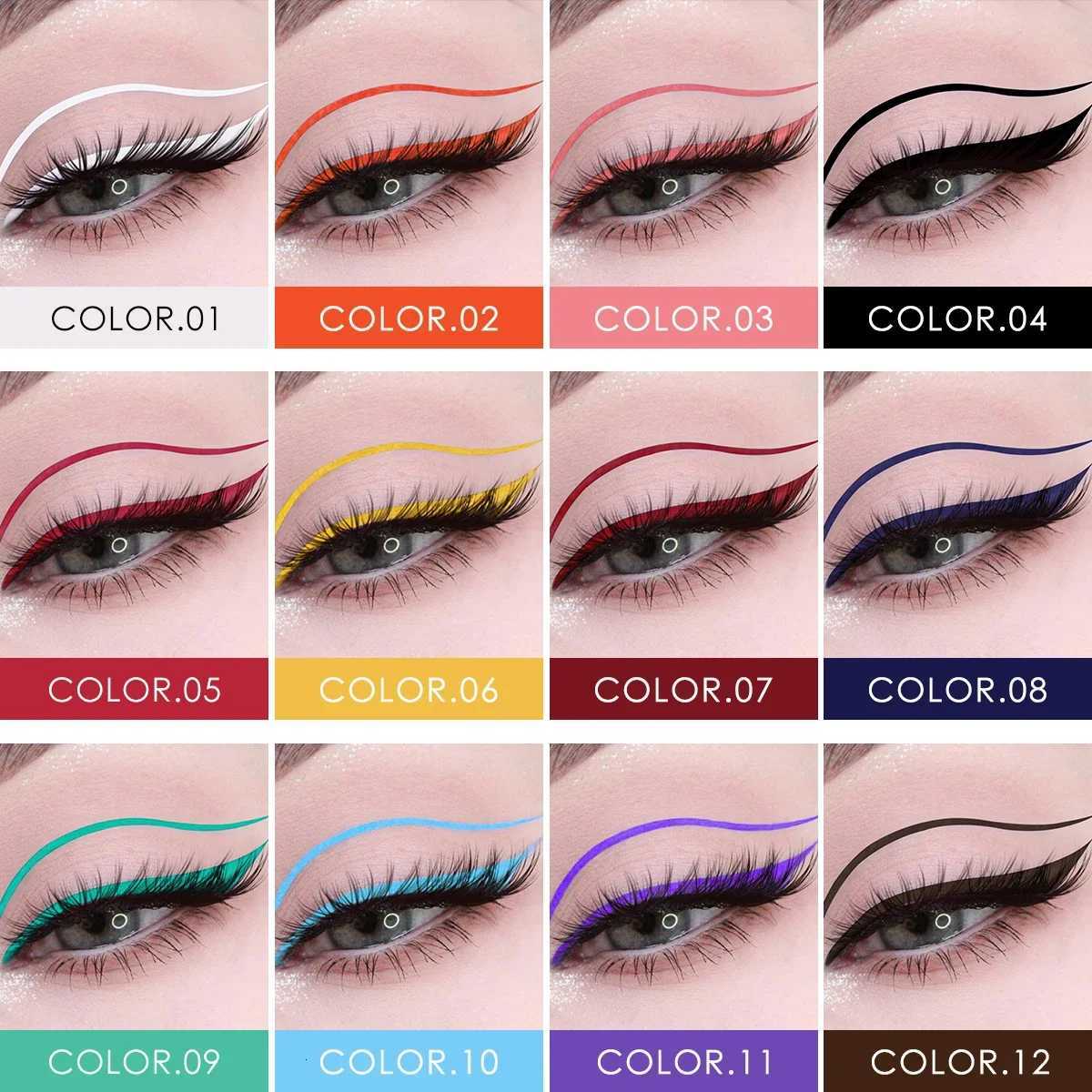 1PC Liquid Eyeliner Pencil - Easy-to-Apply Long-Lasting Waterproof Matte Finish Liner Ideal for Womens GiftsT251126