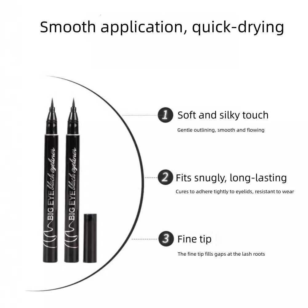 Eyeliner Pencils Waterproof Gel Women Eye Make Up Eyeliner Quick Dry Sharpenable Eye Makeup ToolT251126