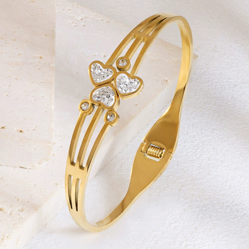 25 new high quality designer bracelet women luxury jewelry gold mens bracelet designer silver bracelet men love bracelet bangle bracelets Gold-plated  - view 6