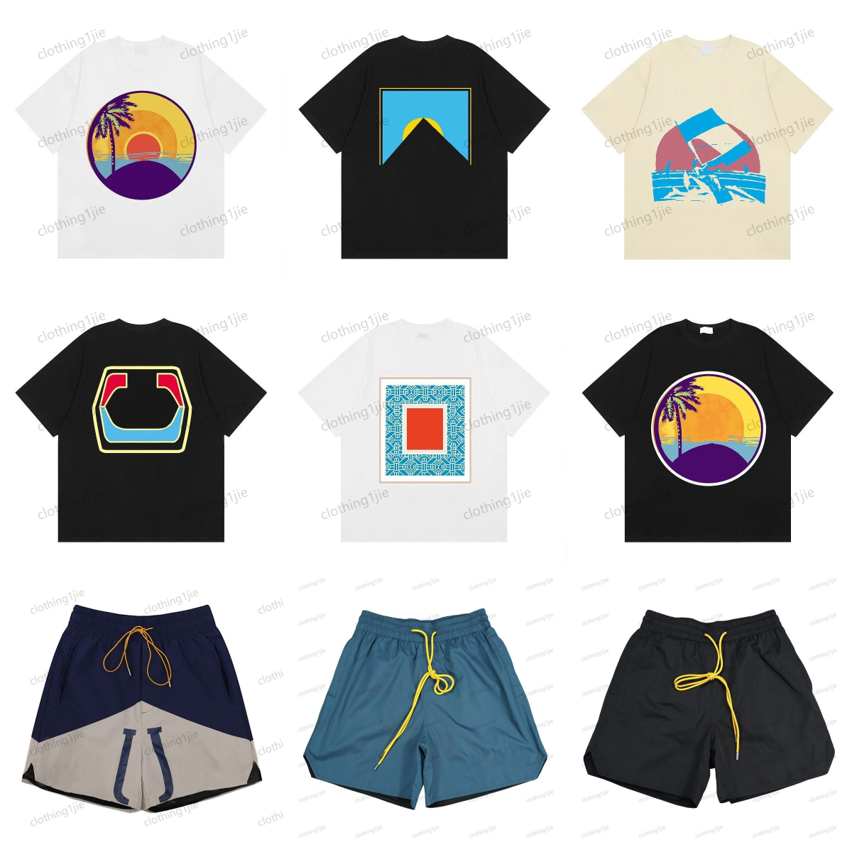 Mens t shirts designer shorts and t shirt shirts men tshirt short luxury shorts fashion casual top high quality letter printed men's tshirt