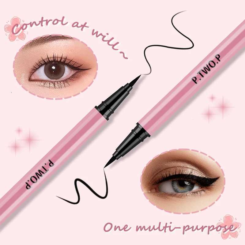 Professional Liquid Eyeliner Cat Style Pen Long-lasting Quick Drying Anti-sweat Waterproof Smooth Matte Black Eyeliner MakeupsT251126