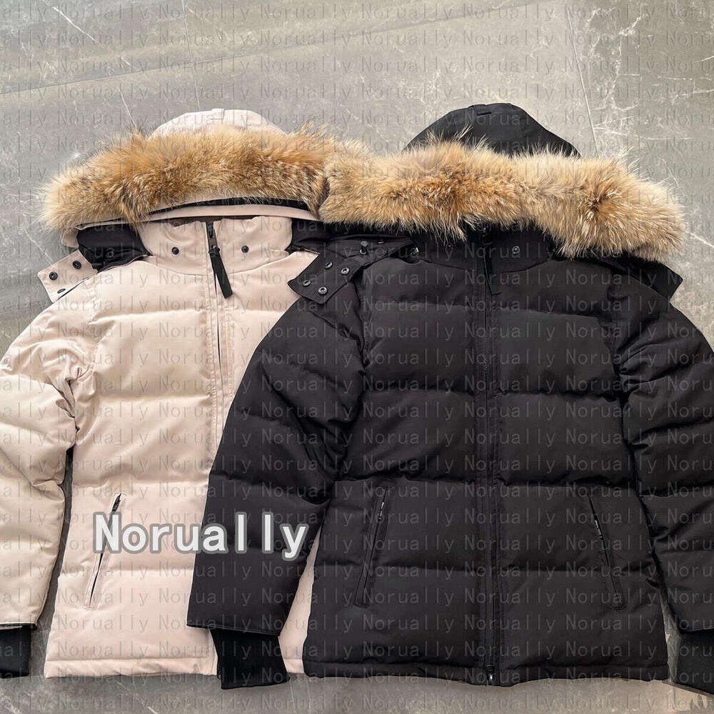women Canada Down Jacket goosejackets women Winter Parka Coats Puffer Wolf Fur Outdoor Wyndham Windbreaker Outerwear Removable Hooded jacket XS-2XL