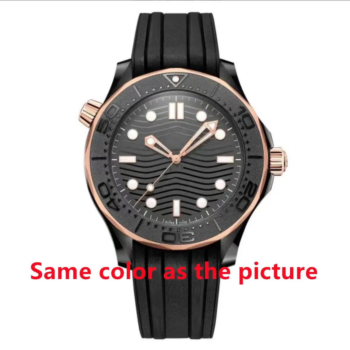 AAA Men watches high quality 2025 designer watch automatic mechanical Wristwatches 42mm rubber Stainless Steel ceramic bezel waterproof relojes