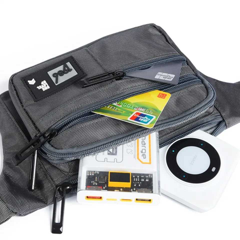Multifunctional Simple Fashion Waist Bag Casual Versatile Mens Outing Chest Bag Outdoor Backpack T251126