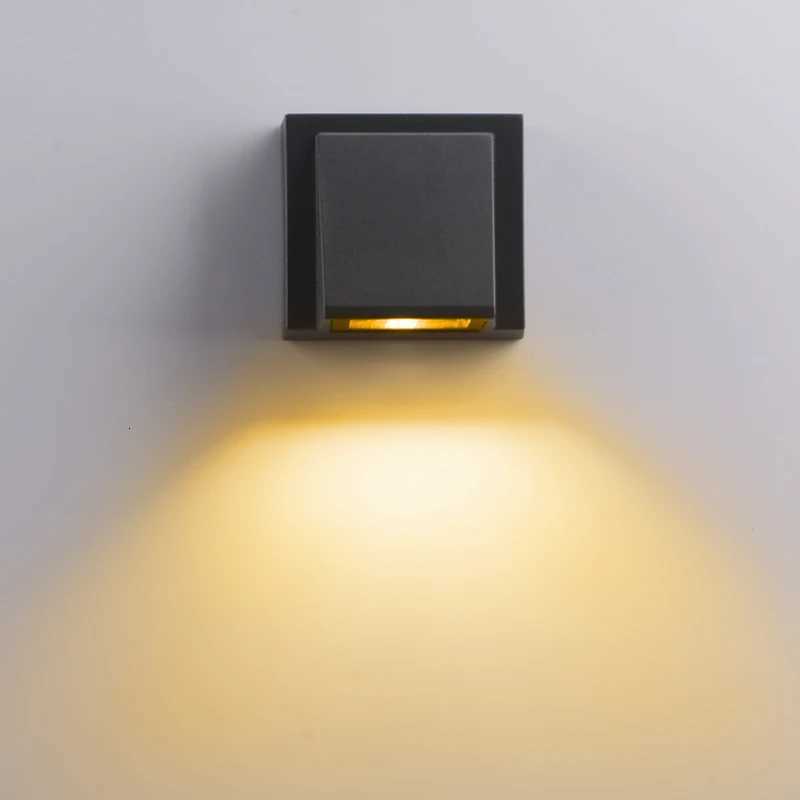 Modern 3W 6W LED Wall Lamps Indoor Wall Lights Bedroom Balcony Garden Porch Bathroom Home Decoration Indoor Lighting AC85-265V M251126