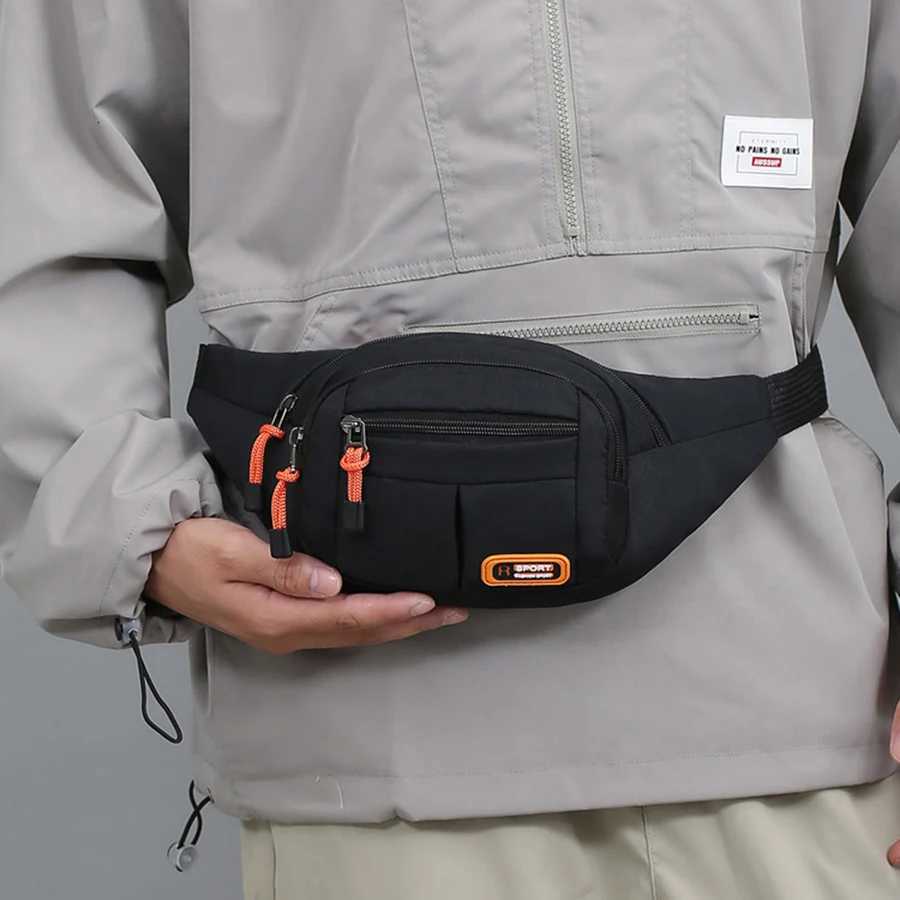 Mobile Waist Bag For Both Men And Women Multifunctional Large Capacity Anti Splash Business Wear-resistant Construction SiteT251126