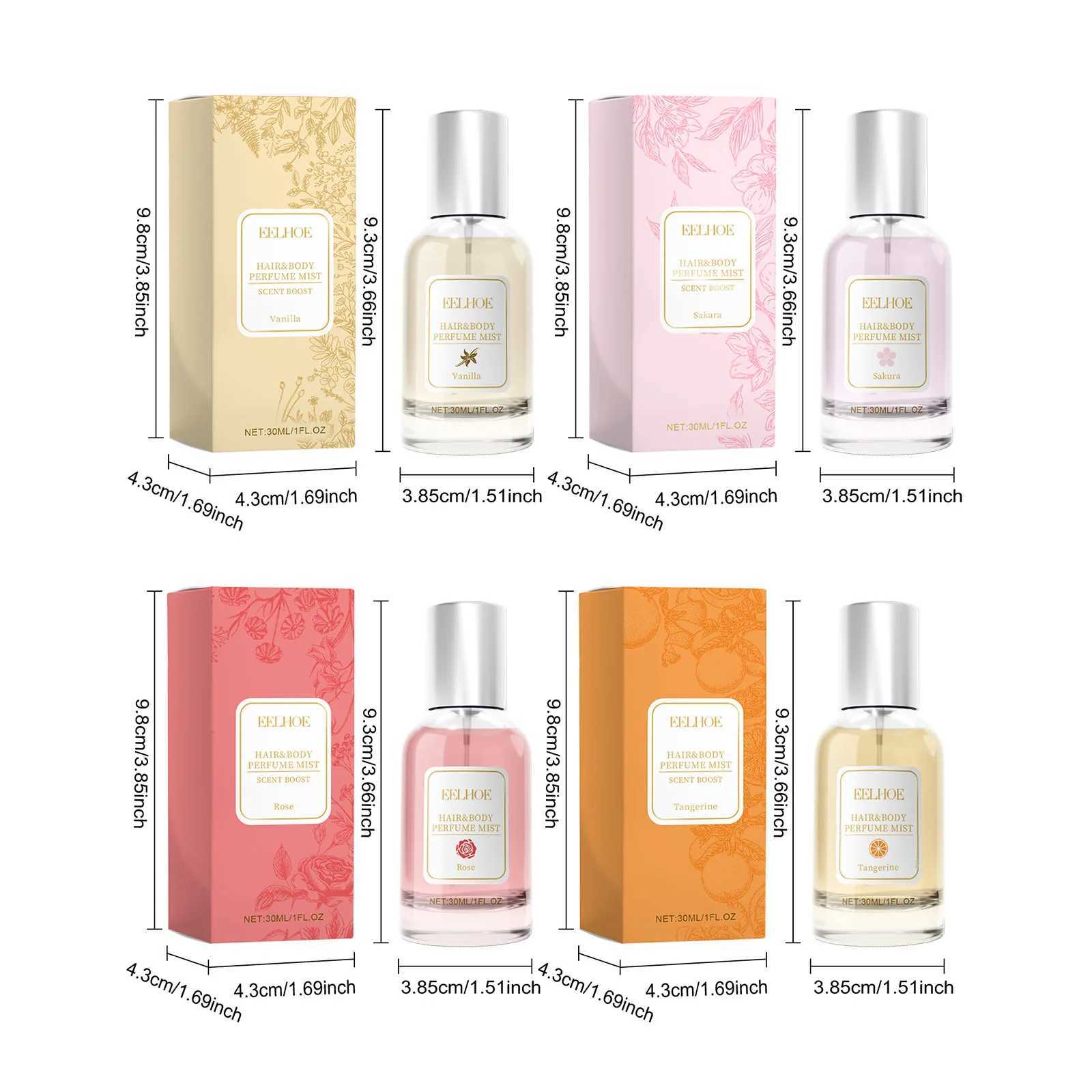 Roxelis 30ml Body Perfume Spray Scent Light Skin Long Lasting Floral Fragrance Add Personal Charms Dating Perfume C251126