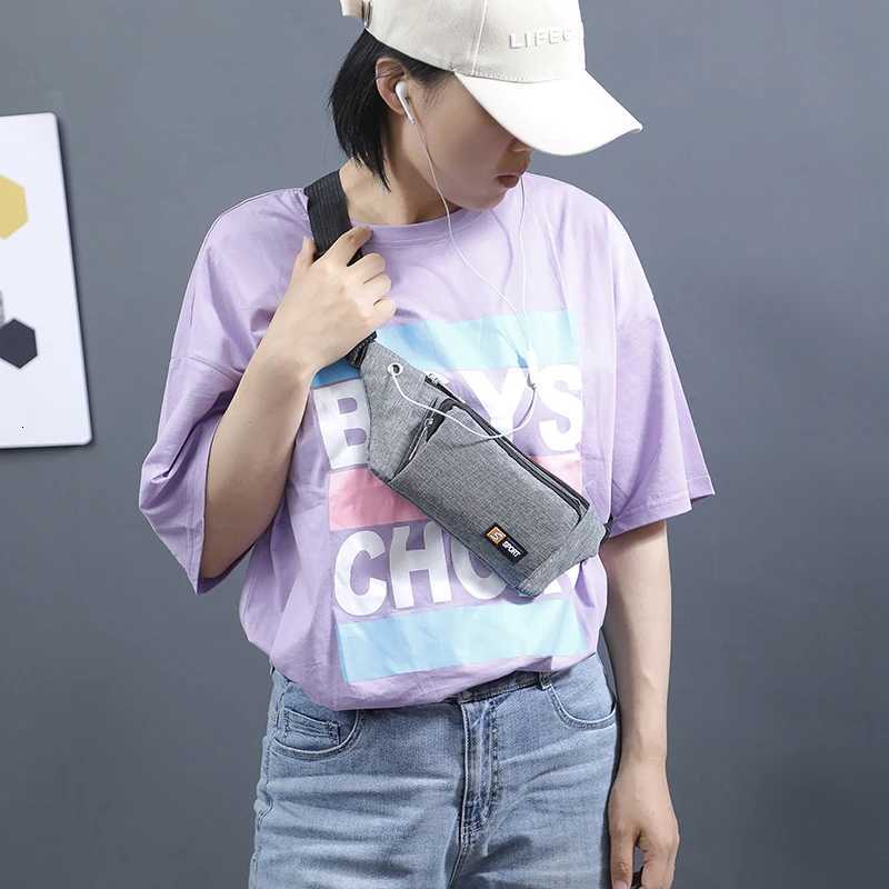 Waist Bag Pack Purse Casual Large Phone Belt Bag Pouch Womens Canvas Travel Phone Bag Fanny Outdoor Fashion Men Shoulder BeltT251126