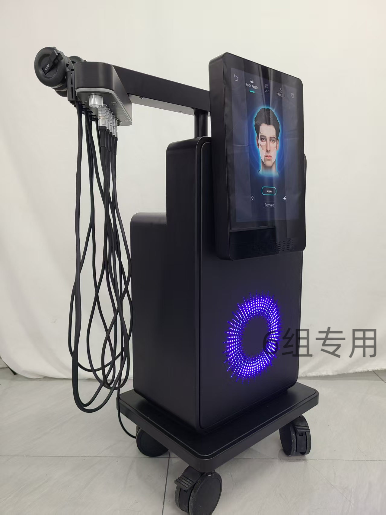 Myoslim Ems Magnetic Face Slimming Beauty Instrument, Lifting, Firming and Wrinkle Removal, Beauty Salon Uses Facial Shaping, Lifting and Firming Mass