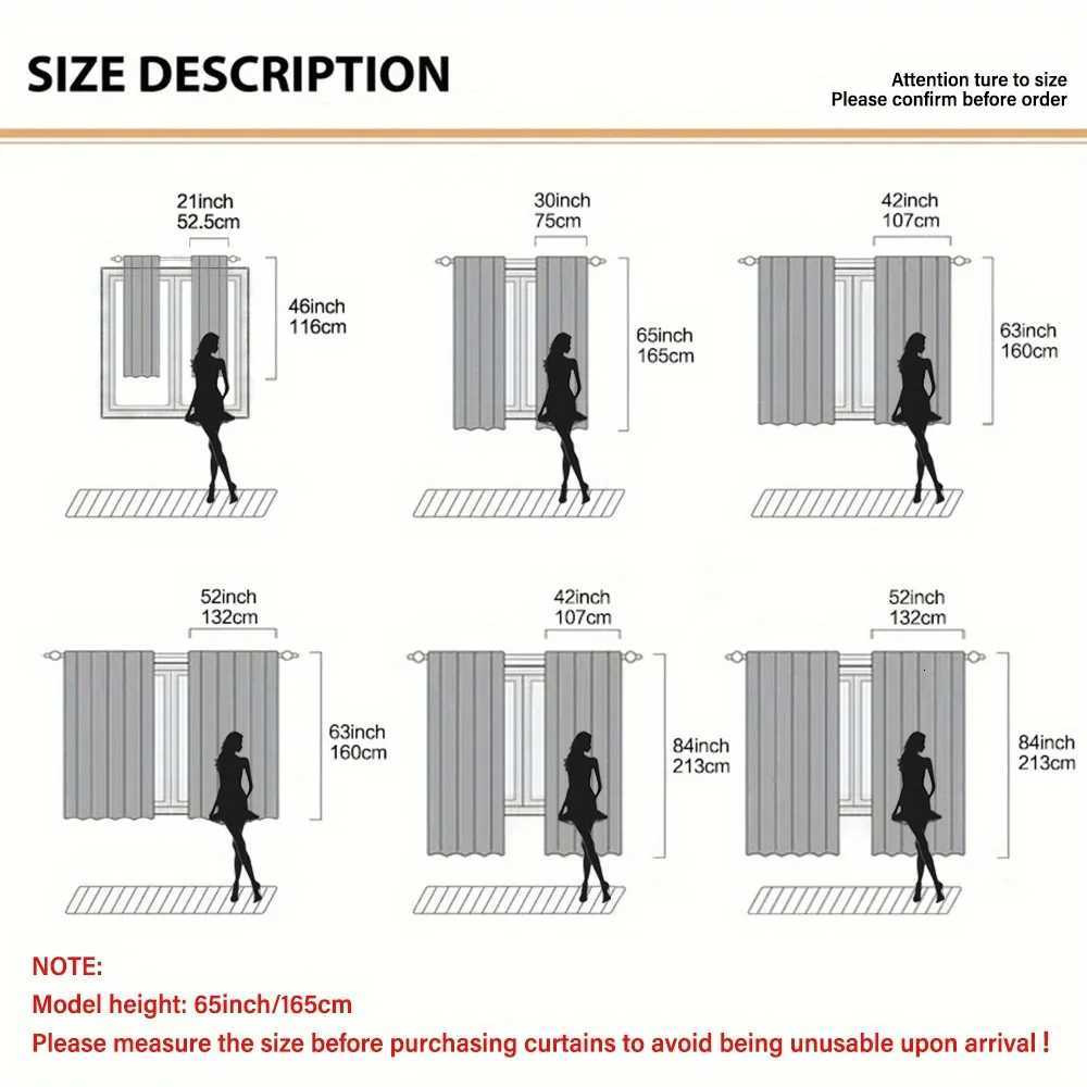 Christmas 2pcs Christmas Window Printed Curtain for Christmas Home Decor - Rod Pocket Window Treatment for Bedroom Office Kitchen Y251126