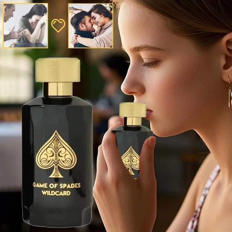 Jo Milano Paris Game of Spades Wildcard Eau de Parfum Spray for Unisex 100ml Original Perfume Lasting Floral Pheromones Cologne 251125