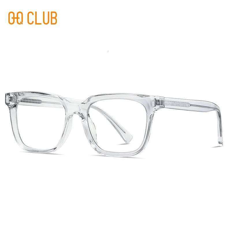 O-Q CLUB Anti Blue Light Glasses TR90 Koren Style Unisex Eyepieces Women's Transparent Lunette Glases Men Computer Lenses Lens