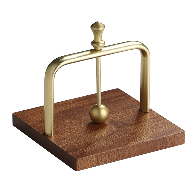Coffee shop napkin holder Western restaurant tissue holder solid wood hotel tissue holder desktop