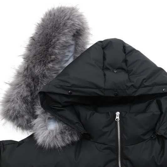 Fashion Men Winter Jackets Thicken Warm Parkas Coat Vintage Fur Collar Padded Jackets Casual Loose Jackets Outwear Y251125